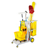 Cleaning Car Cleaning Car Multifunctional Trolley Hotel Room Special Tool Cart Property Linen Hygiene Car Baiyun 80L Trash Can Purchase Only One, More
