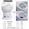 Electric crushing toilet integrated RV bathroom pressurized sewage lift pump crusher wall toilet silent white button model energy saving silent pure copper motor other/other