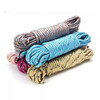 Nylon rope outdoor travel clothesline non-slip and windproof thickened quilt rope nylon rope * 2 pieces