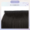 Hanfu wig piece, ancient style female hair extension, cornrow straight hair piece, ancient style updo, slightly puffy, one card, black 70cm