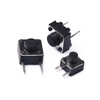 Zejie tact switch two/three pins 6*6*5/7mm4.5*4.5*5 micro button vertical 2 pins 3 pins side insert copper pins side 2 pins 6*6*5mm (20 pieces)