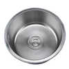 304 stainless steel sink basin for firewood stoves in rural harvesting areas, smokeless stove round basin 280 round basin, 28CM round basin 201 stainless steel