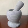 Zhe natural marble garlic pounding artifact household manual garlic pounder garlic masher garlic jar garlic press garlic bowl garlic mortar big sale - a large Taishan stone hammer