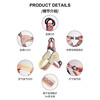 PUPPY GALLERY South Korea imported fun dog harness dog leash dog walking rope pet puppy vest style small and medium-sized dogs Poker face No. 4