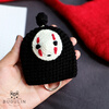 Yunpo Korean version of cute cotton wool pull-out knitted cartoon car keychain accessories pendant retro knitted cat key bag Lulu Rabbit