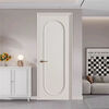 Solid wood door bedroom door French cream style painted door solid wood composite white room door silent suit door customization solid wood composite painted door 3