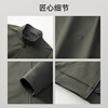 EMZ Ordos men's jacket is three-dimensional, crisp, smooth, stylish, durable and easy to care for business, leisure and commuting