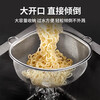 MUYA Stainless Steel Sink Filter Refreshing Sink Washing Water Kitchen Waste Draining Triangular Basket for Leftovers