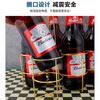 Magic Bean Shenghuo Bold Beer Rack Beer Basket Beer Basket Beer Carrier Storage Rack Beer Portable Rack Wine Carrier Bold Gold Large 600ml 6 Bottles
