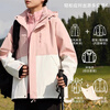 JEEP SPIRIT Jeep Jacket Three-in-one Men and Women Same Style Outdoor Cold Warm Jacket Suzaku Red L