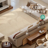 Jinghua carpet living room 2025 new no-wash and wipeable household cream style thickened floor mat Sky-Grey 160*230CM