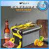 Rider Equipment Insulation and Freshness Meituan Takeaway Box Insulation Box Food Delivery Rider Equipment Stall Refrigeration 40L (Free Stand + Pad) Yellow Belt