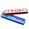 Early education musical instrument prizes kindergarten harmonica 16 holes small children's enlightenment music gift harmonica fruit style 2 pieces