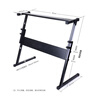 Acacia bird electronic piano stand adjustable height z-shaped thickened folding piano stand 54 61 76 keys universal