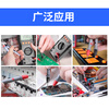 DZQJ multimeter universal test lead 20A special tip copper needle probe pointer test lead wire accessories anti-freeze burning silicone wire 10A suitable for MF-47 multimeter (M4 hole/elbow