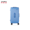 Samsonite Trolley Case New Suitcase ANIYA TRUNK Case Large Capacity Men's and Women's Overseas Travel Case NZ5 Blue-30 Inches