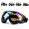 Cycling glasses motorcycle electric car sand goggles Harley helmet half helmet goggles outdoor anti-fog brown lenses