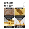 Golden square rectangular zipper No. 3 No. 4 seafood foam box insulation bag beef and mutton sea cucumber gift bag customization zipper style gold No. 4 length 37 width 25 height 22