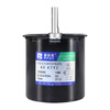 Yue Changsheng low-speed micro AC 220V/60KTYZ permanent magnet synchronous motor reduction motor/14w slow 100 turns per minute 60KTYZ eccentric shaft 7MM shaft without hole