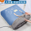 Kindergarten quilt storage bag, waterproof children's clothing storage bag, special bag for student quilts, blue - strong and wear-resistant