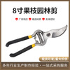 Reliance on the forest pruning scissors thickened household garden grafting shears manual resin shears garden pruning pliers 8-inch fruit branch shears fruit branch shears