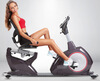 Kang Lejia horizontal exercise bike home bicycle indoor sports bicycle middle-aged and elderly fitness equipment lower limb training black