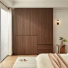 Lin's home large wardrobe bedroom home medieval style finished hanging wardrobe segmented to the top 2025 new TR2D
