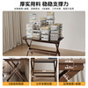 Jiayi solid wood folding desk student home computer table study table study desk small apartment bedside writing table