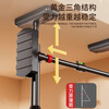 REXL hanging bar horizontal bar pull-up indoor home punch-free single bar training family floor-standing door frame hanging bar fitness horizontal bar + ring applicable width 112-150cm