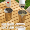 IMOGY pure titanium insulated cup for men and women high-end holiday gift home portable tea cup high-value beer coffee cup