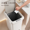 Trash can foot-operated household large-capacity 2025 new toilet bathroom bedroom kitchen living room with lid large Big Mac 30L double-open foot-operated trash can