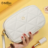 GOLDLION G+ Goldlion Women's Clutch 2025 New Model Can Hold Mobile Phone High-end Temperament Handbag Large Capacity Genuine Leather Women's Bag White