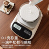 JCZS Japanese brand kitchen scale electronic scale small precision coffee scale food scale high precision battery model 3kg/0.1g 304 stainless steel panel (comes with tray