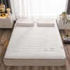Yunqige Soybean Fiber Mattress Student Dormitory Soft Foldable B&B Tatami Mat Floor Rental Sleeping Mat Corrugated White - Soybean Fiber Mattress 0.8*1.9m Thickness About 5cm