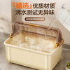 Jingyan dish storage box drain bowl rack dish storage rack kitchen cupboard with cover dish storage rack countertop placement