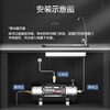 Sanding water purifier, dual-use water purifier for home and business, central pre-filter, direct drinking kitchen mineral water, tap water, whole house ultrafiltration machine, hand washable ultrafiltration membrane