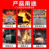 New energy vehicle fire-extinguishing blanket, fire-fighting, flame-retardant cloth, silicone fiberglass, high temperature resistant, rechargeable motor vehicle fire blanket, 4m 6m, electric vehicle fire-extinguishing blanket, double-sided silicone-no thorns