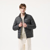 Tambor Down Jacket Men's Short Stand Collar Autumn and Winter Versatile Warm Jacket Liner TA5330257D Meteorite Gray 180
