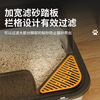 DSRAWMYT extra large cat litter box semi-enclosed cat toilet anti-splash kitten adult cat litter box cat litter box cat supplies