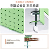 SANWA Rotatable Desktop Perforated Board Stand Laptop Stand Deskside Tablet Storage Rack Hangable Headphone Handle Pen Bucket Cup Holder Office Game Steel Cooling Black