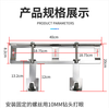 Huili's range hood lifting hook floating adjustable hanging plate up and down adjuster hanging shelf mounting bracket height 3 mm thick carbon steel galvanized adjustable hanging rack 1 set (suitable