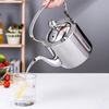 MOZHOU German quality extra-thick stainless steel tea kettle for hotels, restaurants and restaurants with filter high-end handle water teapot Youle teapot (with filter) about 21 1.5L 1L or more