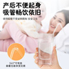 Miaoxinsi disposable straws individually packaged children's maternity food transparent curved straws anti-scalding plastic straws 100 pieces