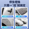 Jingzhixiang car cover, full car cover, sun protection, heat insulation, rainproof, snowproof, hailproof, windproof and thickened Oxford cloth car protective cover, Mercedes-Benz E-class e300l e260l e350l special car cover, silver cotton thickened Oxford cloth car cover jacket