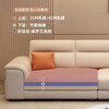 Suizhi government subsidizes 2025 new cream style chaise seat L-shaped leather sofa home living room straight-row leather art sofa wear-resistant cat claw leather sponge cushion 2.4 meters large three-seat + corner chaise seat