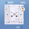 Liansu switch socket panel home concealed one-open five-hole 16a air conditioning socket 5-hole power socket L1 Haoyue white five-hole socket