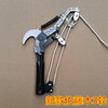 CLCEY Japan imported steel made of Sato wood high branch shearing head 2 wheels 3 wheels labor-saving high-altitude scissors fruit tree pruning shears imported 3 wheels double spring labor-saving high branch shearing head