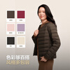 Bosideng 25th Autumn Down Jacket 90 Down Women's Slim Short Casual Lightweight Round Neck New Year's Red Jacket