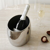 Lamomedeco new product LamomeDeco Nordic style stainless steel ice bucket champagne bucket red wine iced beer thickened ice wine island_Alan ice bucket_(high mirror polishing)