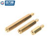 GUWANJI single-pass hexagonal fixed column hexagonal copper column chassis screw single-pass nut column motherboard support column M4x25+6 20 pcs/pack